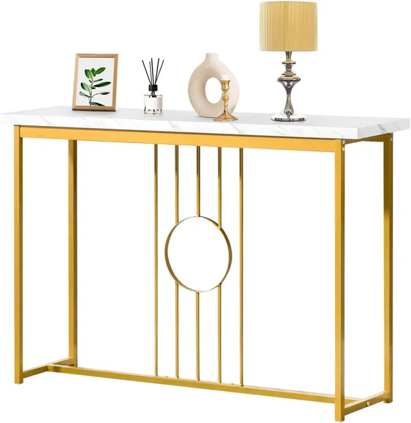 Gold_22"_wide_rectangular_console_table_made_of_iron._Entryway_table_and_accent_table_for_the_living_room_or_hallway.