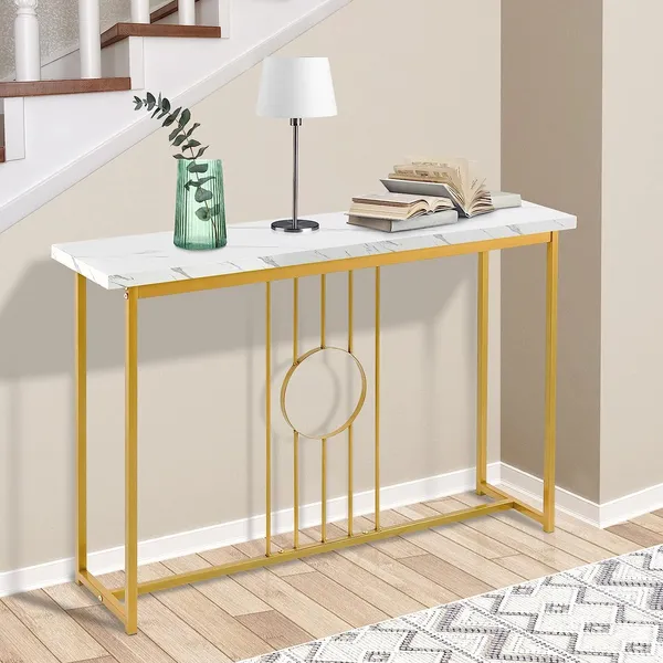 Gold_22"_wide_rectangular_console_table_made_of_iron._Entryway_table_and_accent_table_for_the_living_room_or_hallway.