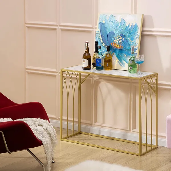 Gold_Metal_Console_Tables_For_Entryway_Gold_Base_-_Narrow_Console_Table_Tv_Stand_For_Entryway,Living_Room_Dining_Room