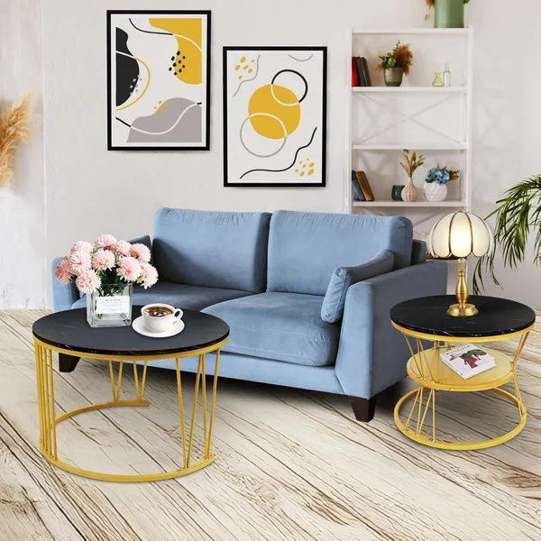 Round_Nesting_Coffee_Tables_Set:_Black_Gold_Wooden__Marble_design_top_Coffee_Table_Set_of_2_-_Modern_Metal_Stacking_Side_Table_for_Living_Room_Small_Spaces