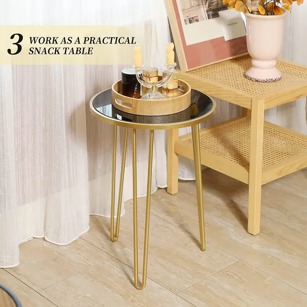 Black_modern_home_decor_small_accent_table._Easy-to-assemble_gold_bedside_table_or_small_glass_table.