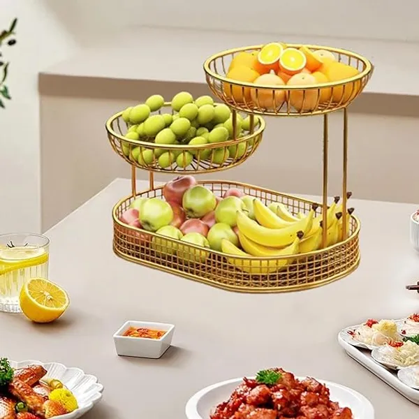 Weston_Crafts_3_Tier_Metal_Fruit_Basket_Holder_Space_Saving_Modern_Fruit_Bowl_Stand_Holder_L_Gold|Home_&_Garden_|_Kitchen,_Dining_&_Bar_|_Kitchen_Storage_&_Organization_|_Racks_&_Holders