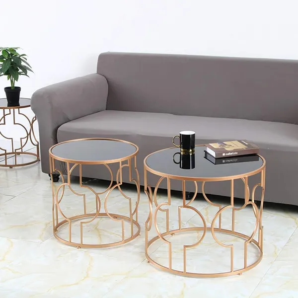 Weston_Crafts_Glass_Small_End_Tables_Nordic_Iron_Art_Round_Side_Tea_Coffee_Table_Sofa_Cocktail_Table_for_Living_Room_Balcony_Office,Creative_Home_Decor