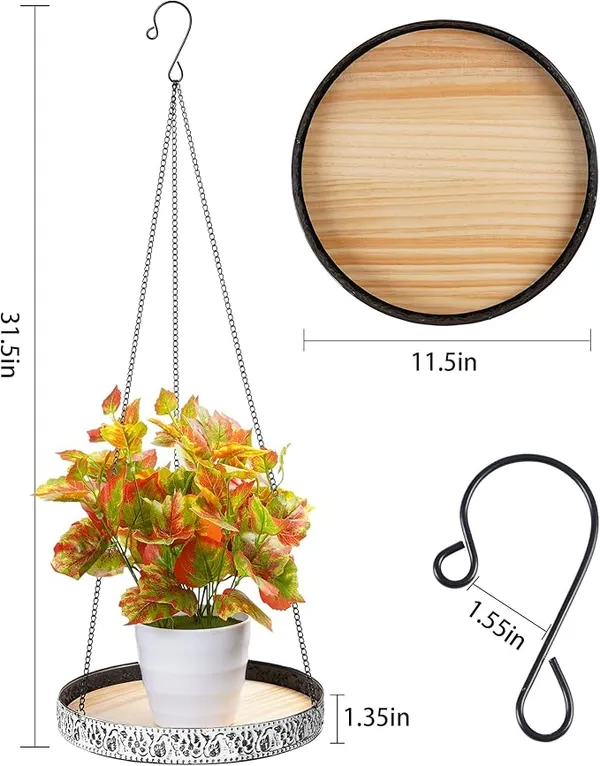Weston_Crafts_Hanging_Plant_Shelf_Large_Metal_Plant_Hanger_Indoor_and_Outdoor_for_Succulent,_Herb