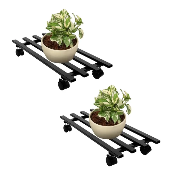 Weston_Crafts_Metal_Plant_Stand_(Set_of_2)_with_Wheels_for_Indoor_&_Outdoor_Use_(60x_22.9_x7.6_Cm)_|_Heavy_Duty_Flower_Pot_Holder