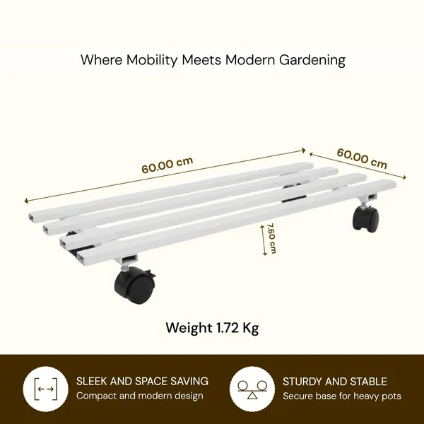 Weston_Crafts_Metal_Plant_Stand_(Set_of_2)_with_Wheels_for_Indoor_&_Outdoor_Use_(60x_22.9_x7.6_Cm)_|_Heavy_Duty_Flower_Pot_Holder