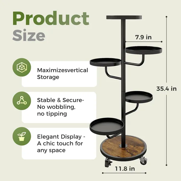 Weston_Crafts_Metal_Plant_Stand_with_Wheels,_Plant_Stand_Indoor_Black_Rolling_plant_stand_5_Tiered_Corner_Plant_Holder_Heavy_Duty_Flower_Stand_for_Patio_Balcony_Living_Room
