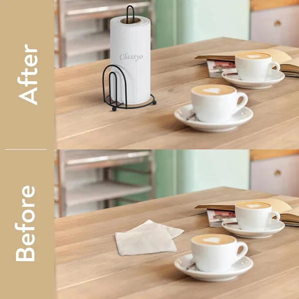 Weston_Crafts_Metal_Tissue_Roll_Holder_for_Kitchen,_Tissue_Paper_Holder_for_Bathroom_and_Dining_Table,_Kitchen_Roll_Stand,_Paper_Towel_Stand_(10_inch)__2psc