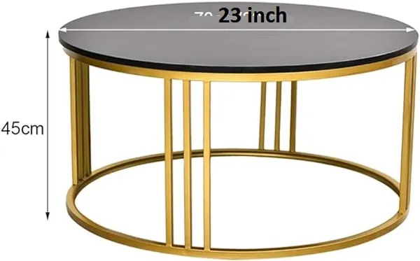 Weston_Crafts_Modern_Living_Room_Coffee_Tea_Side_Table_Laminated_Marble__Top_and_Metal_Wrought_Iron