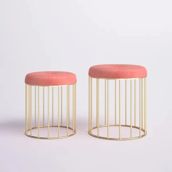Weston_Crafts_Round_Ottoman_Stool_for_Living_Room_Furniture_with_Storage_-_Puffy_Stool_and_Footstools_-_Ottoman_Pouffes_for_Sitting-Room_Dcor-Pink