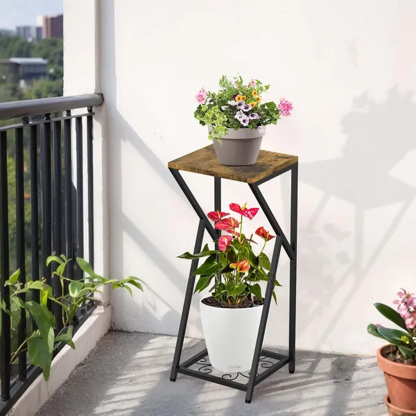 Weston_Crafts__Tall_Plant_Stand_Indoor_Corner_Metal_Plant_Stands_for_Indoor_Plants,_2_Tier_Plant_Tables_Square_Plant_Shelves_Modern_Flower_Pot_Holder_for_Living_Room_Balcony_Outdoor_Garden
