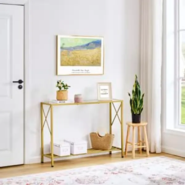 Gold_Console_Table,Empered_Glass_Sofa_Table_With_Shelves,_Metal_Frame,_Modern_Style,_Easy_To_Assemble,_Entrance_Table_For_Hallway,_Entryway,_Living_Room,