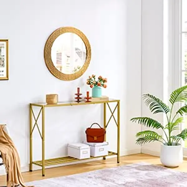 Gold_Console_Table,Empered_Glass_Sofa_Table_With_Shelves,_Metal_Frame,_Modern_Style,_Easy_To_Assemble,_Entrance_Table_For_Hallway,_Entryway,_Living_Room,