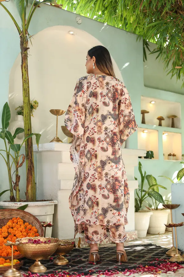 Chinnon_Regular_Fit_Solid_Kaftan_And_Pant_Set_For_WomenChinnon_Regular_Fit_Solid_Kaftan_And_Pant_Set_For_Women
