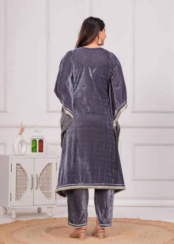 Grey_Gota_Patti_Work_Premium_Velvet_Suit_Set_For_Women