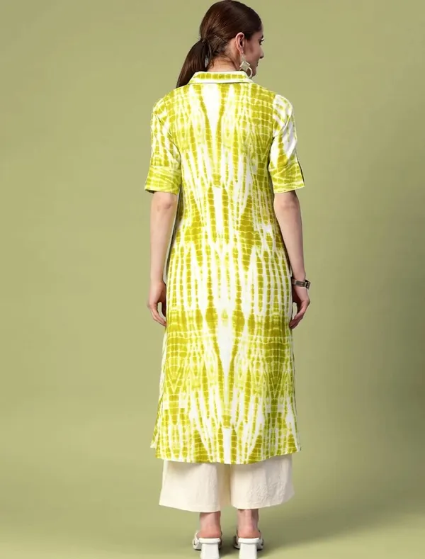 Green_Cotton_Regular_Fit_Solid_Kurta_And_Palazzo_Set_For_Women