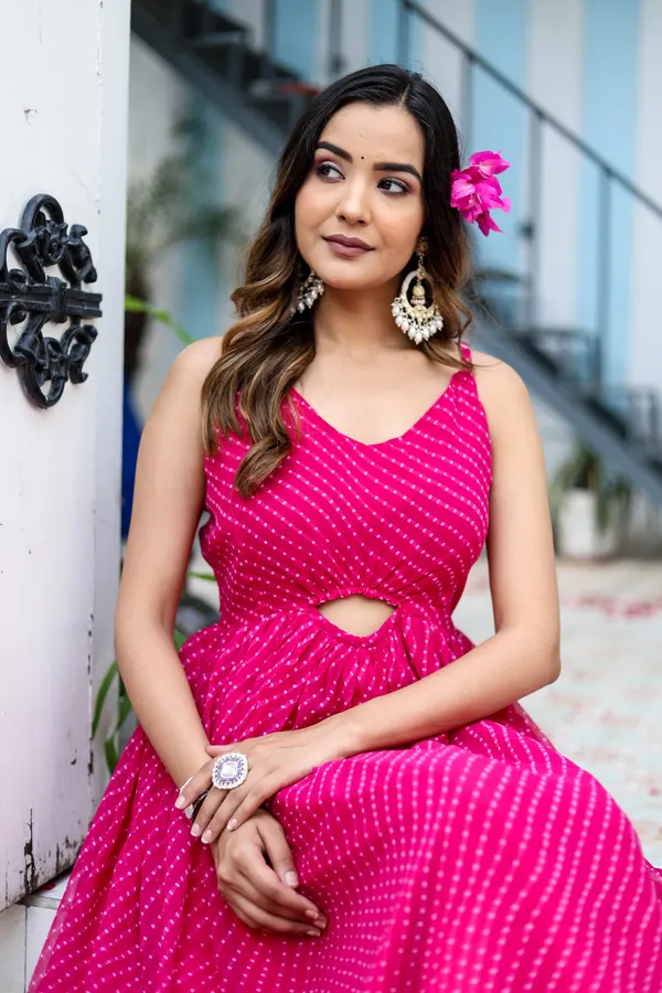 Pink_Regular_Fit_Solid_Georgette_Anarkali_For_Women