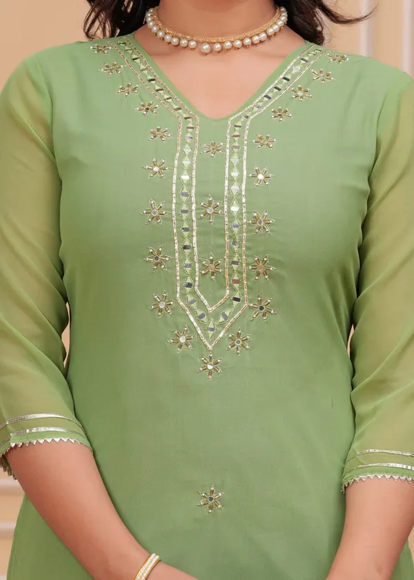 Women_Green_Cotton_Gota_Patti_Work_Sharara_Suits