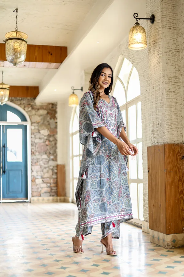 Grey_Chinnon_Regular_Fit_Solid_Kaftan_And_Pant_Set_For_Women