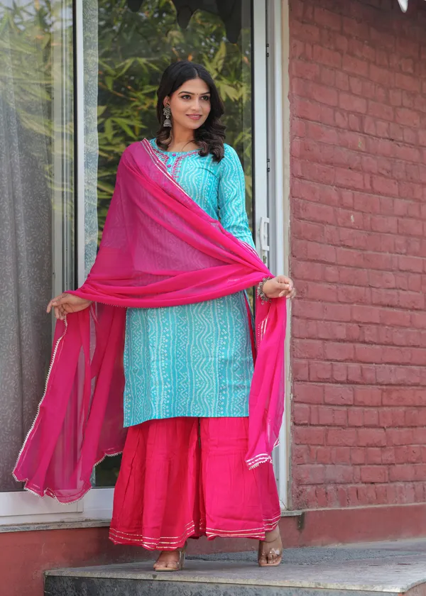 Women_Printed_Embroidery_Work_Kurta_And_Palazzo_Or_Dupatta_Set