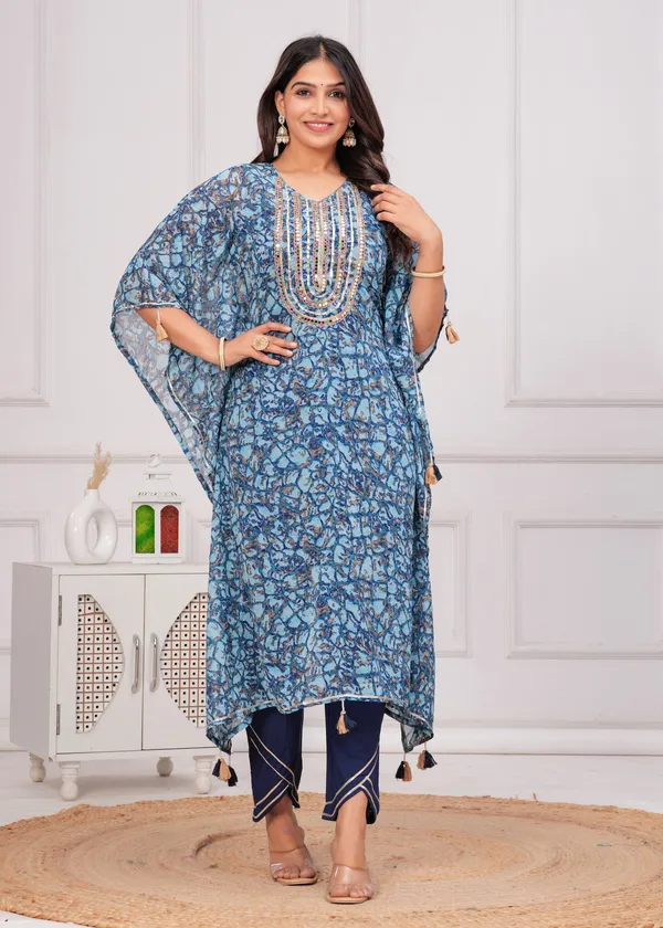 Women_Printed_or_Gota_Patti_Work_Kaftan_Set