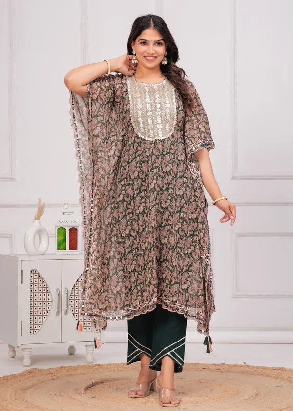Women_Printed_or_Gota_Patti_Work_Kaftan_Set