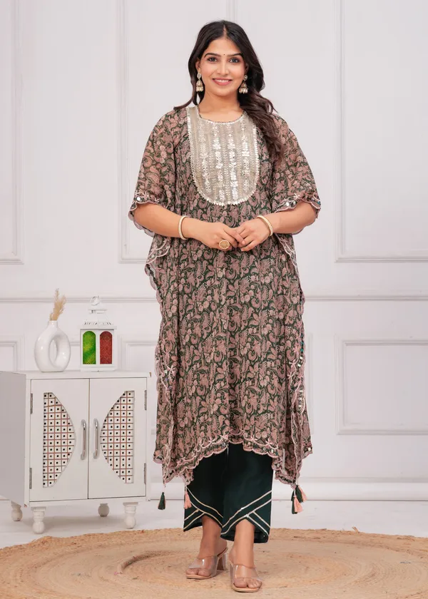 Women_Printed_or_Gota_Patti_Work_Kaftan_Set