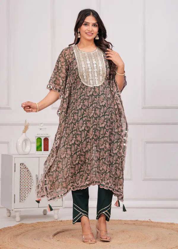 Women_Printed_or_Gota_Patti_Work_Kaftan_Set