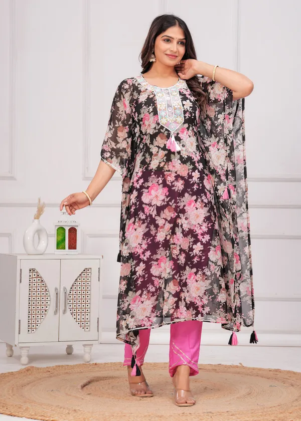 Women_Printed_or_Gota_Patti_Work_Kaftan_Set_write