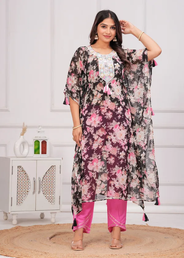 Women_Printed_or_Gota_Patti_Work_Kaftan_Set_write