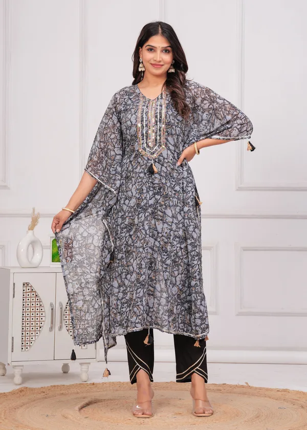 Women_Printed_or_Gota_Patti_Work_Kaftan_Set