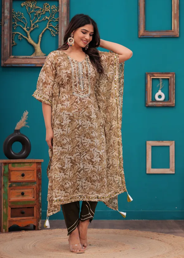 Women_Printed_or_Gota_Patti_Work_Kaftan_Set