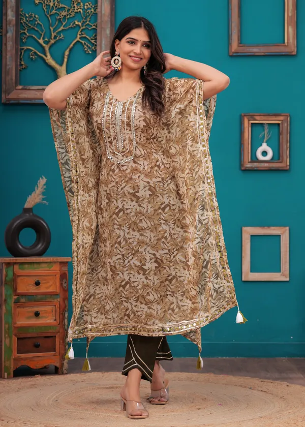 Women_Printed_or_Gota_Patti_Work_Kaftan_Set