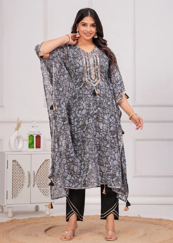 Women_Printed_or_Gota_Patti_Work_Kaftan_Set