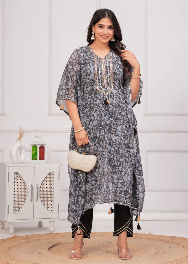 Women_Printed_or_Gota_Patti_Work_Kaftan_Set