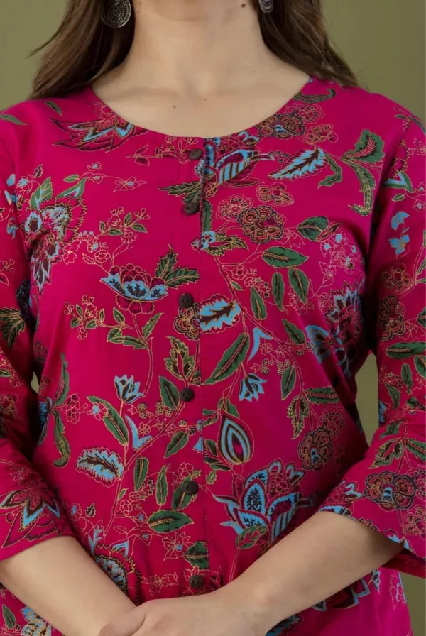 Pink_Rayon_Regular_Fit_Solid_Kurta_And_Palazzo_Set_For_Women