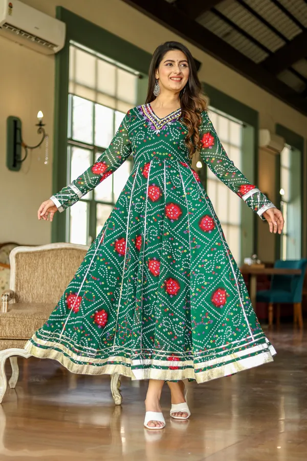 Green_Georgette_Embroidered_Anarkali_Set_For_Women