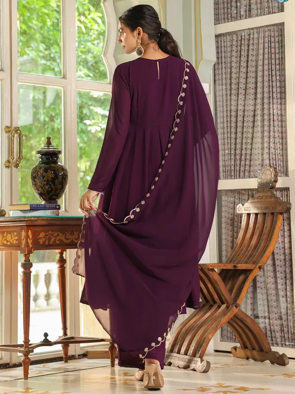 Purple_Georgette_Embroidered_Anarkali_Palazzo_Set_For_Women