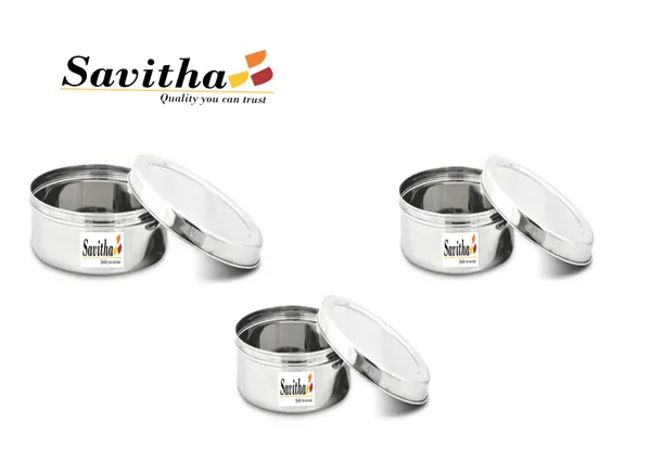 Silver_Premium_Stainless_Steel_Round_Box_For_Kitchen_Use