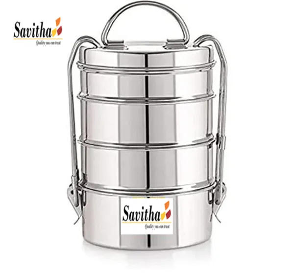 Silver_Premium_Stainless_Steel_Lunch_Carrier_For_Men_And_Women