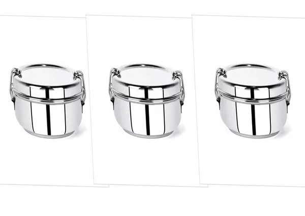 Silver_Premium_Stainless_Steel_Tiffin_Set_For_Kitchen_Use