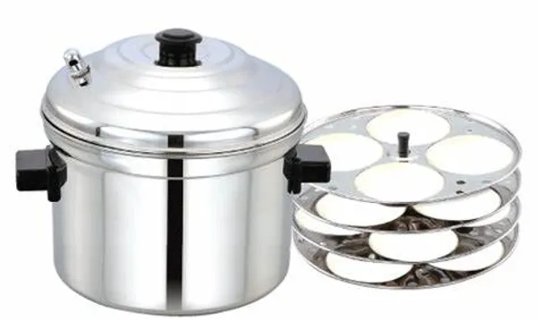 Silver_Premium_Stainless_Steel_Idli_Cooker_For_Kitchen_Use