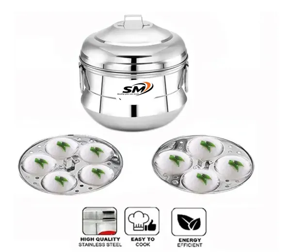 Silver_Premium_Stainless_Steel_Idli_Cooker_For_Kitchen_Use