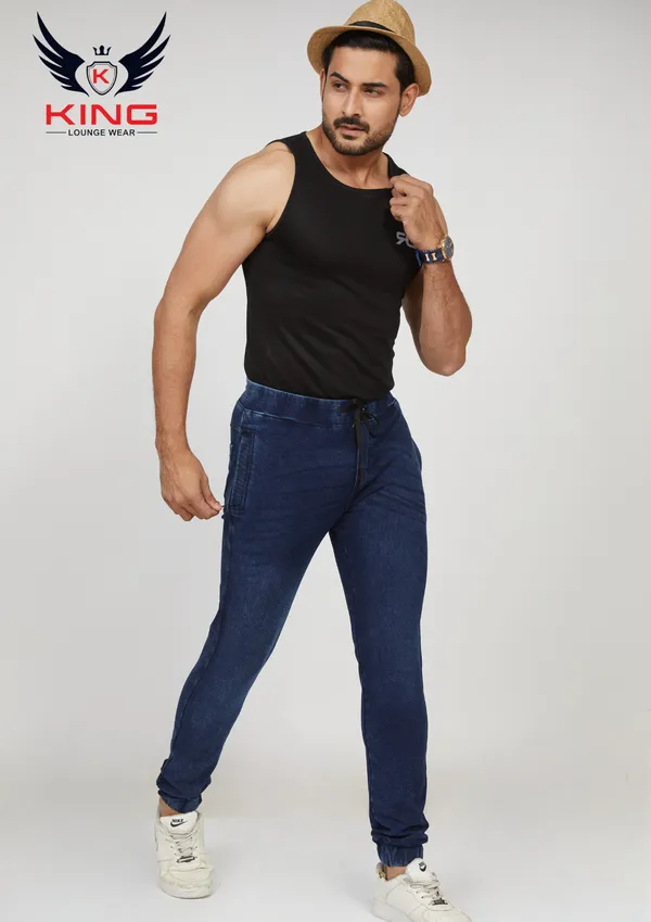 Indigo_Casual_Wear_Regular_Fit_Denim_Track_Pant_For_Men