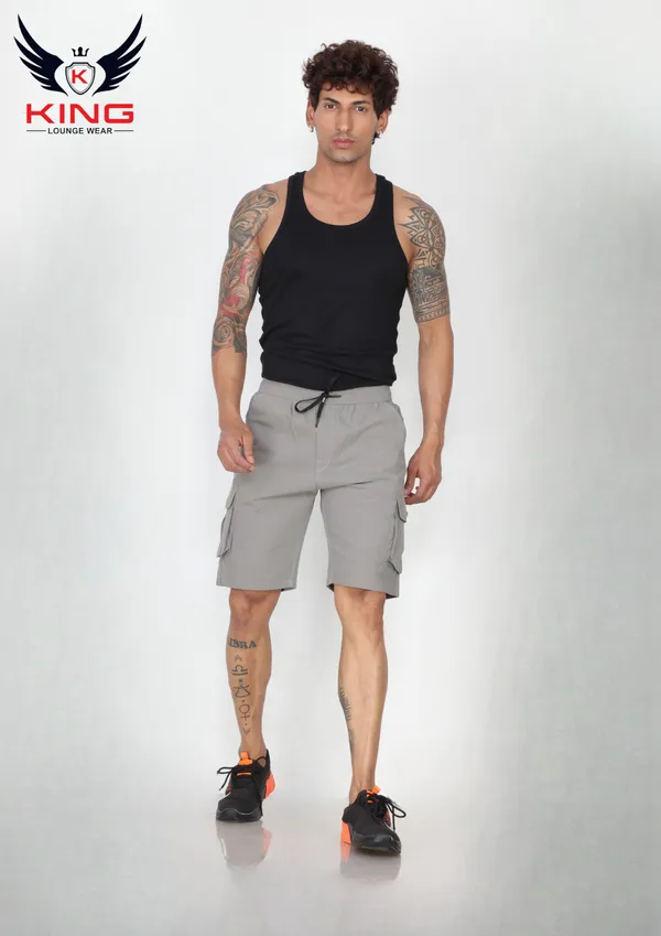 Steel_Casual_Regular_Fit_Textile_Cotton_Shorts_For_Men