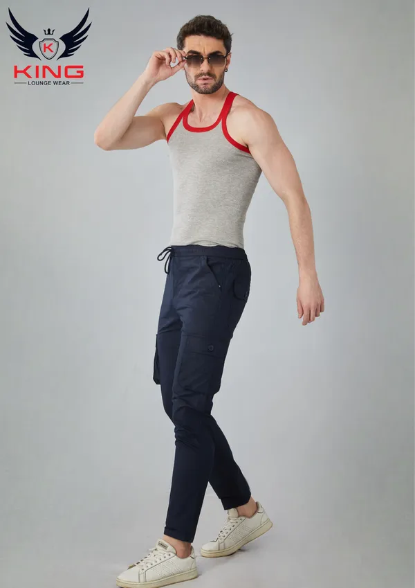 Navy_Casual_Wear_Regular_Fit_Textile_Cotton_Cargo_Pants_For_Men