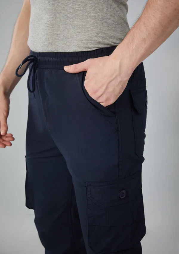 Navy_Casual_Wear_Regular_Fit_Textile_Cotton_Cargo_Pants_For_Men