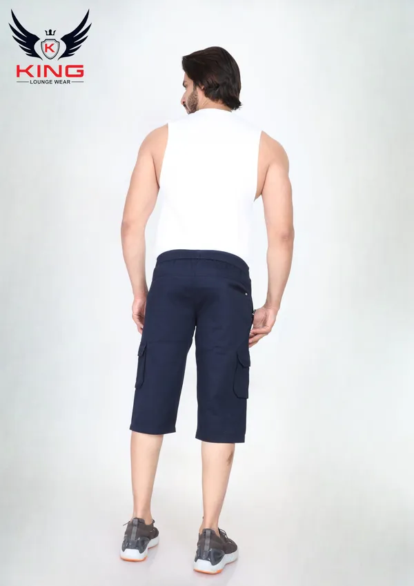 Navy_Casual_Regular_Fit_Textile_Cotton_Capri_For_Men