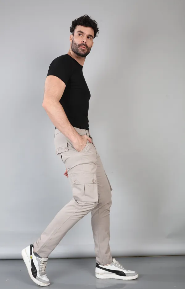 Steel_Cotton_Casual_Wear_Regular_Fit_Textile_Cargo_Pants_for_Men