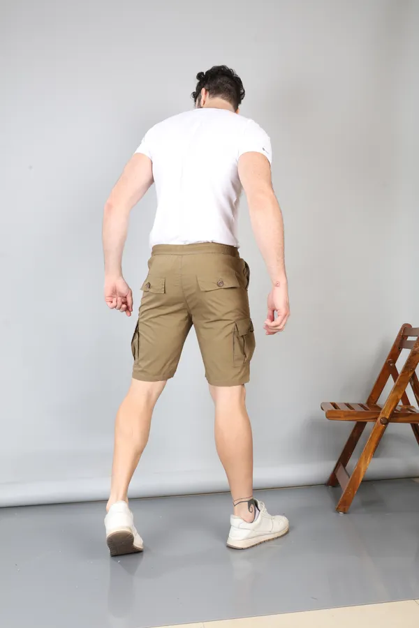 KING_LOUNGE_WEAR_Casual_Regular_Fit_Textile_Cotton_Shorts_for_Men_(Khaki)
